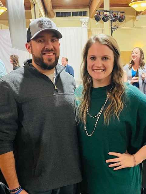 Kyleen and her husband, Jacob. 