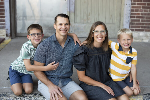 Heidi Holzgrafe and Eric Loos family