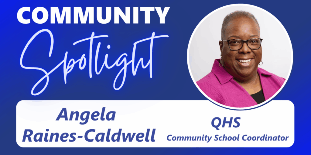 Community Spotlight Website Graphic - Angela Raines-Caldwell